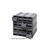 Containers & Organizers * | Quantum Storage Systems Quantum Interlocking Storage Cabinet Qic-161 11-3/4"Wx11-3/8"Dx11"H 16 Ivory Drawers