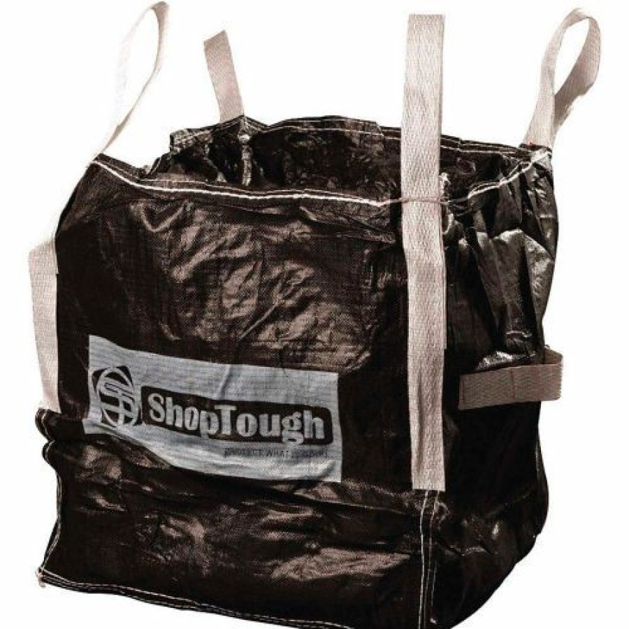 Containers & Organizers * | Shoptough Square Mini Fibc Bulk Bags Duffel Top, Flat Bottom 1000 Lbs Pp, 24 X 24 X 24 Pack Of 1