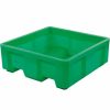 Containers & Organizers * | Dandux Forkliftable Single Wall Skid Bulk Container 51-2180Green 44" X 25" X 17-1/2", Green