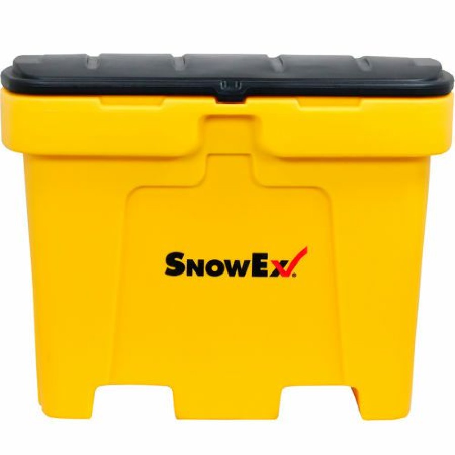 Containers & Organizers * | Snowex 18 Cubic Foot Salt Storage Box, Yellow, 48"L X 33-1/4"W X 35-3/4"H, 1350 Capacity Lbs., Nest