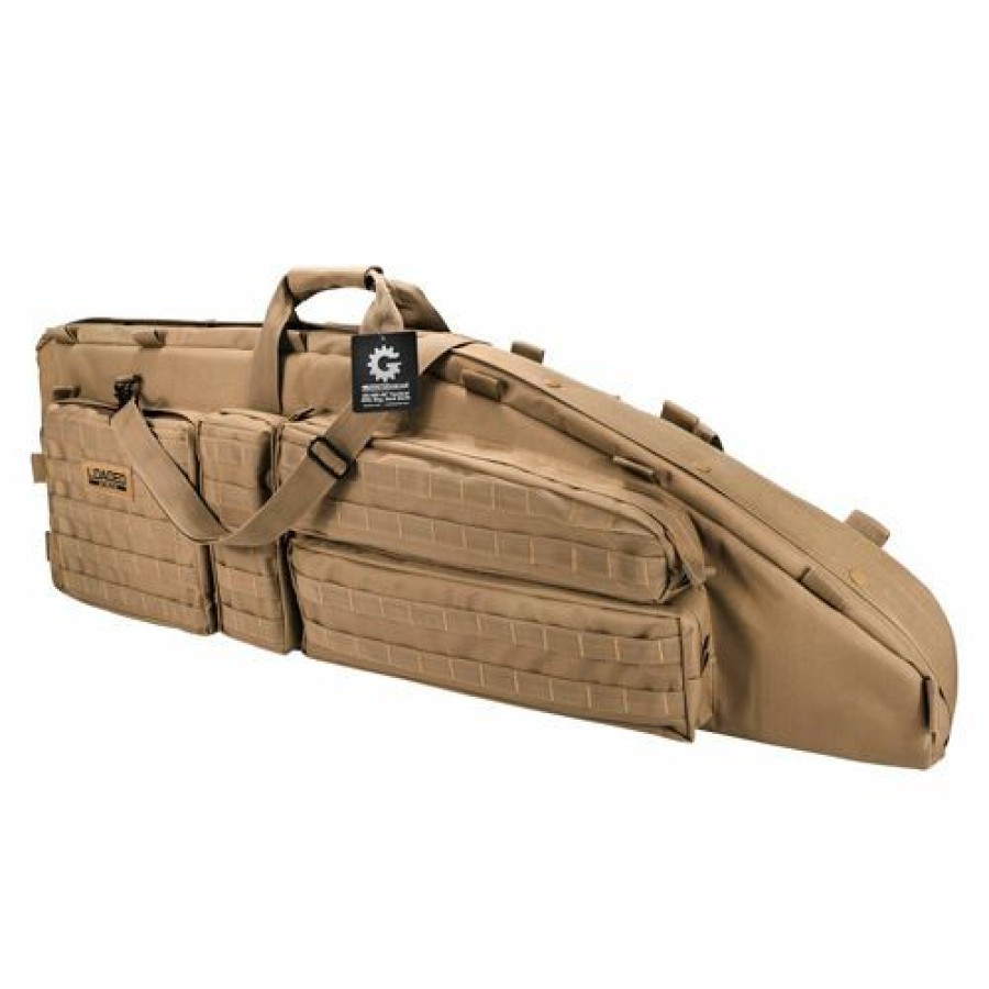 Containers & Organizers * | Barska Loaded Gear Rx-600 Tactical Rifle Bag Bi12552 46" X 5" X 11-1/2" Dark Earth