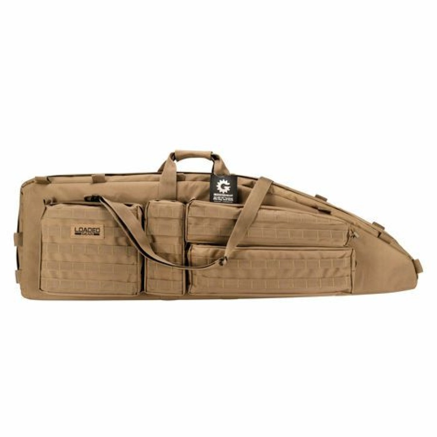 Containers & Organizers * | Barska Loaded Gear Rx-600 Tactical Rifle Bag Bi12552 46" X 5" X 11-1/2" Dark Earth