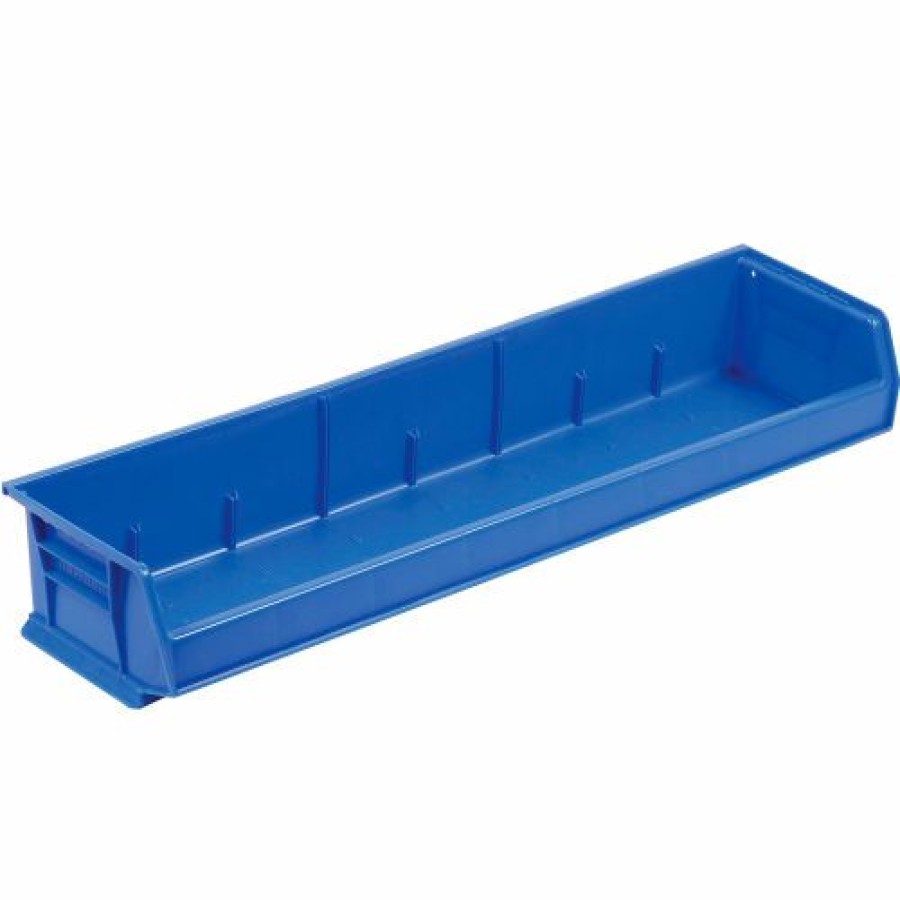 Containers & Organizers * | Akro-Mils Akrobin Plastic Stack & Hang Bin, 33"W X 8-5/8"D X 5"H, Blue Pkg Qty 4