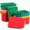 Containers & Organizers * | Ssi Schaefer Schaefer Stack & Nest Tote Fb604 24"L X 16"W X 14"H Blue