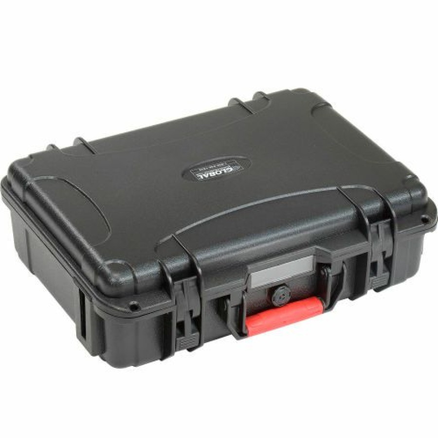 Containers & Organizers * | Global Industrial Waterproof Hard Case W/Pinch Tear Foam 14"L X 10-23/32"W X 4-11/64"H, Blk