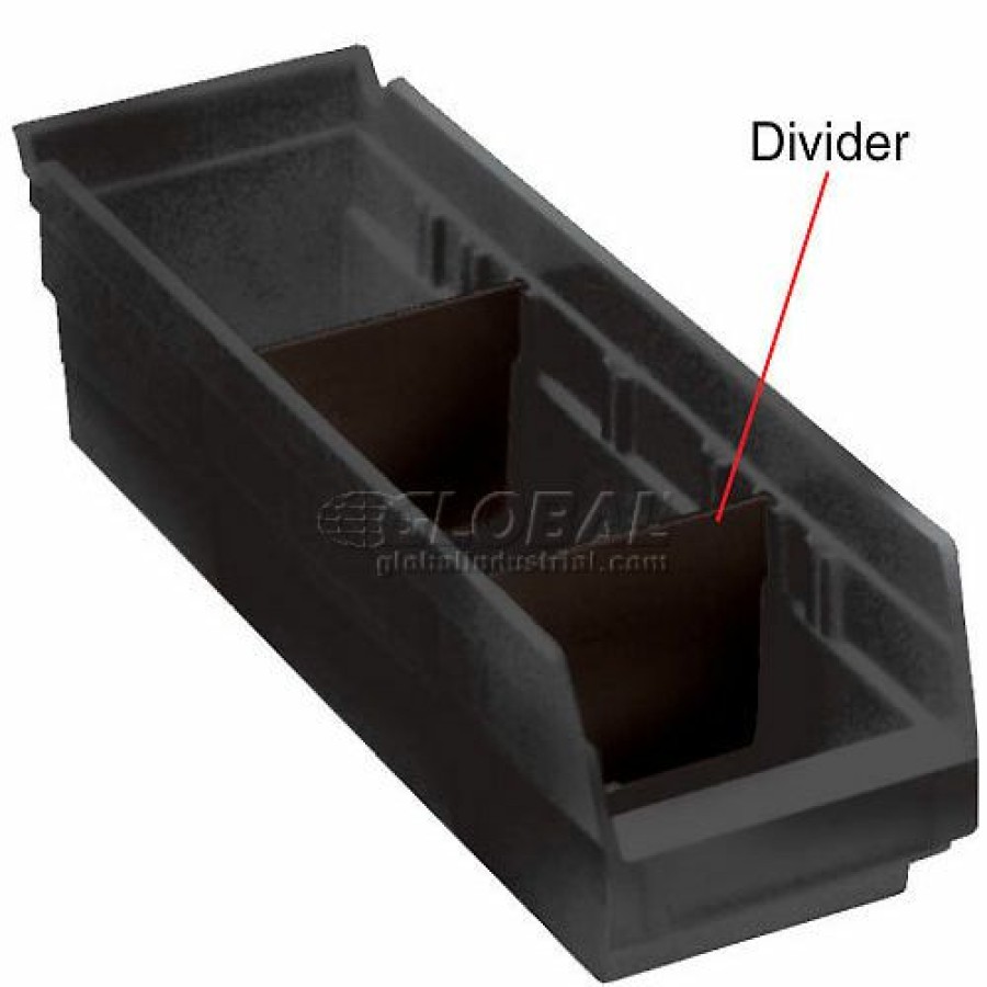 Containers & Organizers * | Quantum Storage Systems Quantum Conductive Bin Divider Dsb102/104/106Co Fits 7"Wx4"H Bins