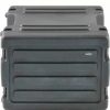 Containers & Organizers * | Skb Corporation Skb Cases 8U Roto Rolling Rack 1Skb-R8W Black, Keyed Lock, Water Resistant