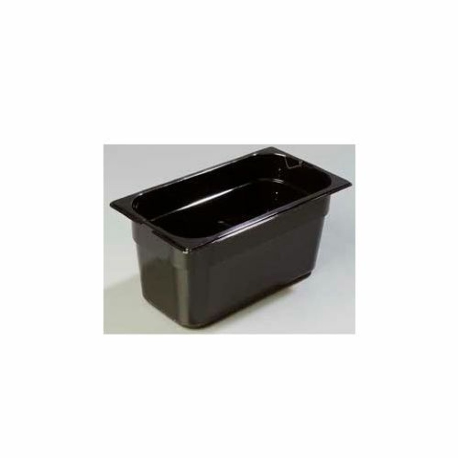 Containers & Organizers * | Carlisle 1048213 Topnotch One-Quarter Size Pan 10-1/4" X 6-3/8", Amber, 6" Deep Pkg Qty 6