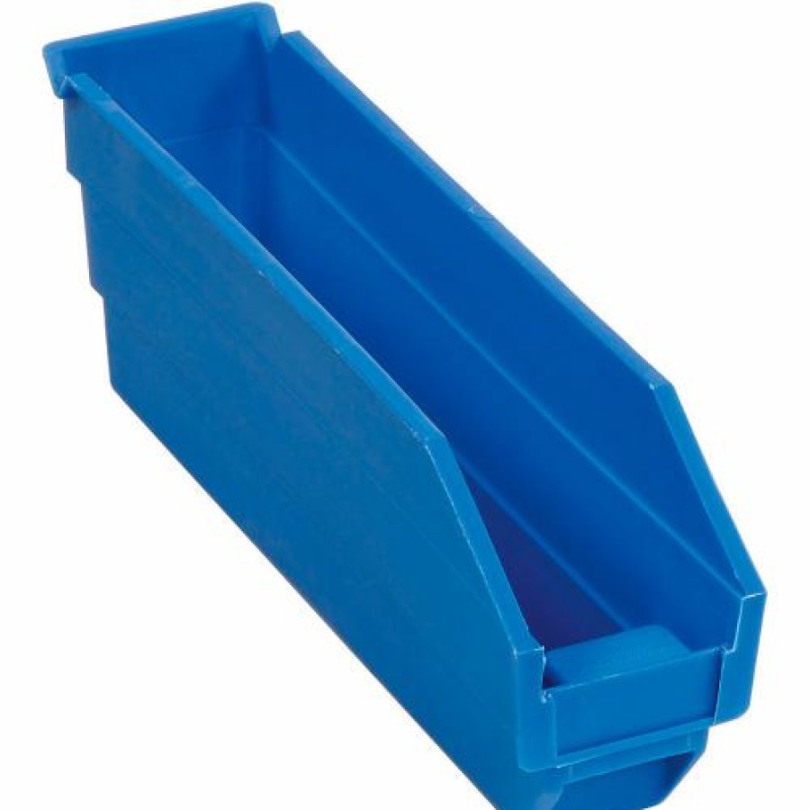 Containers & Organizers * | Global Industrial Plastic Nesting Storage Shelf Bin 2-3/4"W X 11-5/8"D X 4"H Blue Pkg Qty 24