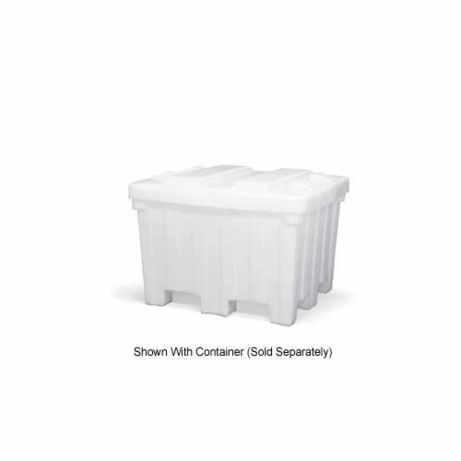 Liquid Storage Tanks * | Orbis Bulkpak Cbc4842 Bulk Container Lid Natural 50 X 44