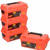 Containers & Organizers * | Plano Molding 141250 Marine Supply Box 15"L X 8"W X 6-1/4"H, Orange Pkg Qty 4