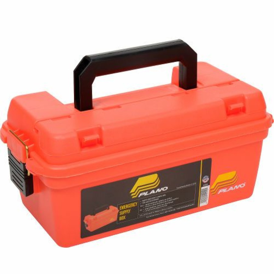 Containers & Organizers * | Plano Molding 141250 Marine Supply Box 15"L X 8"W X 6-1/4"H, Orange Pkg Qty 4