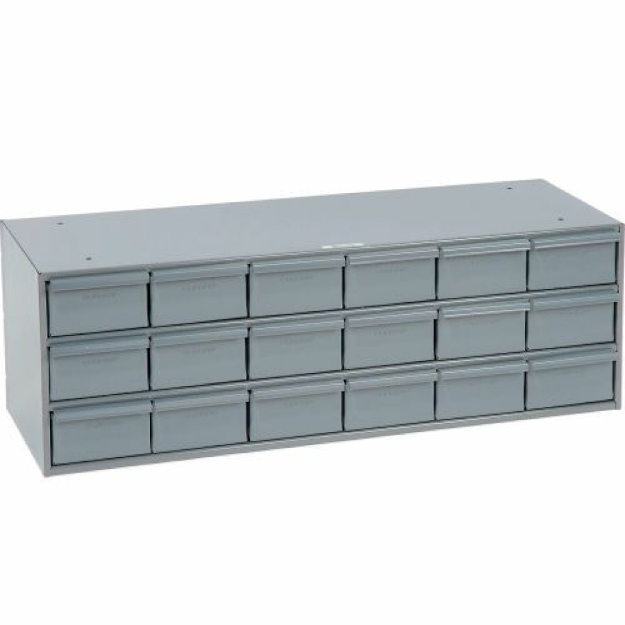 Containers & Organizers * | Durham Mfg. Durham Steel Storage Parts Drawer Cabinet 005-95 18 Drawers