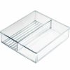 Containers & Organizers * | Global Approved 252716, Two Section Square Cosmetic Organizer