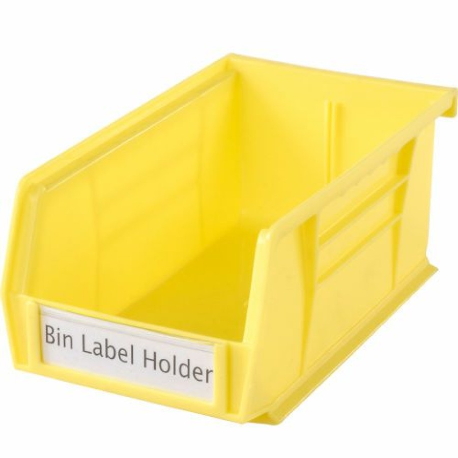 Containers & Organizers * | Aigner Tri-Dex Tr-1300 Slide-In Label Holder 13/16" X 3" For Shelf Bins, Price Per Pack Of 25