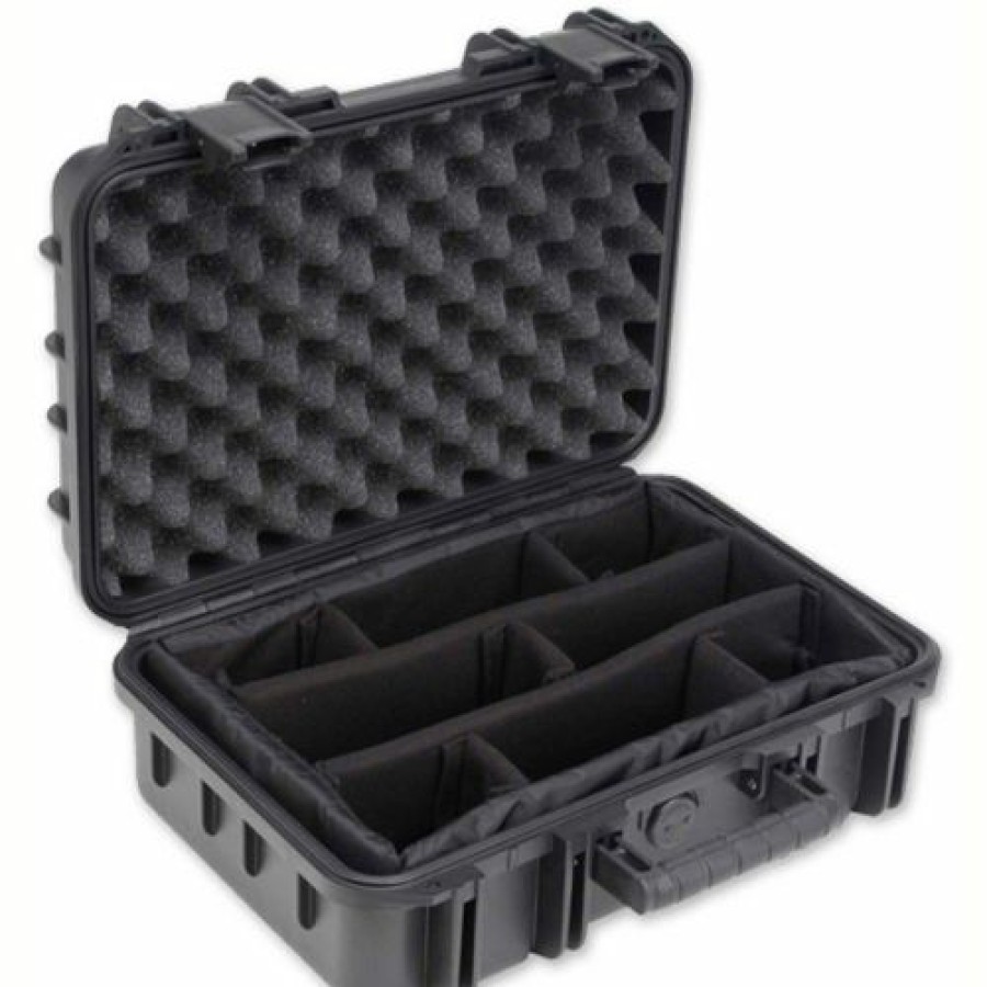 Containers & Organizers * | Skb Corporation Skb Iseries Waterproof Utility Case 3I-1610-5B-D W/Padded Dividers Watertight, 17-3/16"L X 12-3/16"W