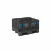 Containers & Organizers * | Orbis Hdmp4845-27 Bulkpak Folding Bulk Container 48"L X 44-1/2"W X 26-1/2"H, 1800 Lb. Cap. Black