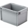 Containers & Organizers * | Ssi Schaefer Euro-Fix Solid Container Ef2120 8" X 6" X 5", Gray