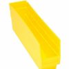 Containers & Organizers * | Plastic Nesting Storage Shelf Bin Qsb203 4-1/8"W X 17-7/8"D X 6"H Yellow Pkg Qty 20