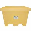 Containers & Organizers * | Enpac 1505-Ye Large Outdoor Storage Tote, 35-1/2"L X 45"W X 30-13/32"H, Yellow