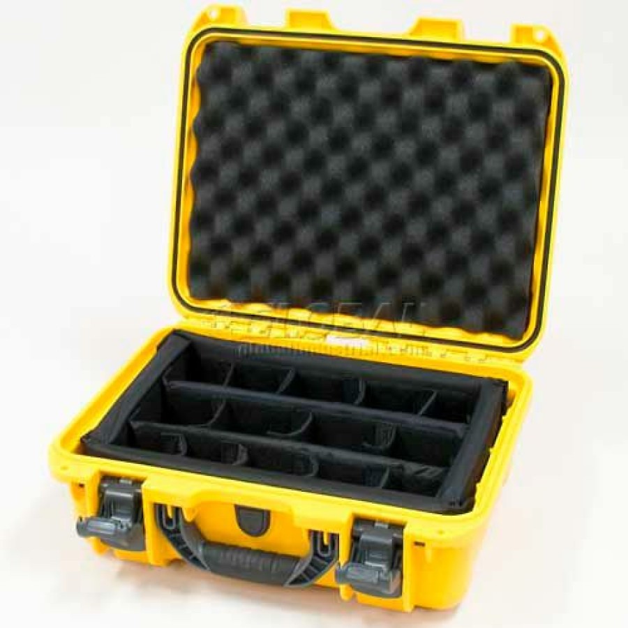 Containers & Organizers * | Nanuk 920 Case W/Padded Divider, 16-11/16"L X 13-3/8"W X 6-13/16"H, Yellow