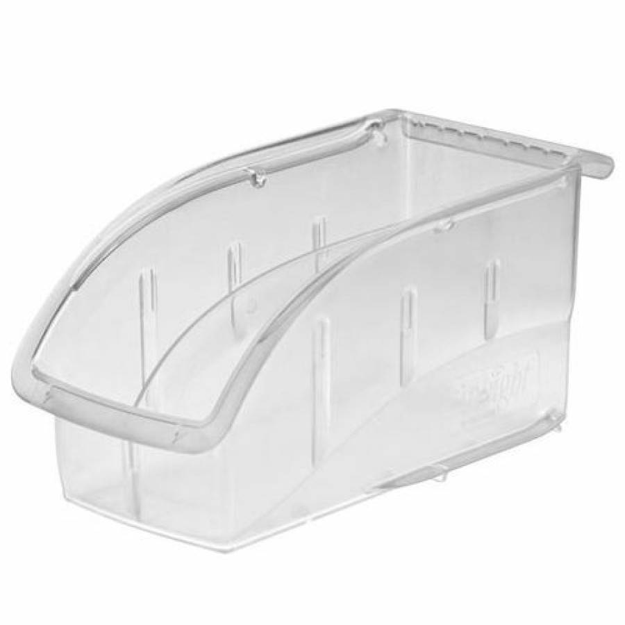 Containers & Organizers * | Akro-Mils Insight Plastic Stack & Hang Bin, 5-1/2"W X 10-7/8"D X 5-1/4"H, Clear Pkg Qty 12