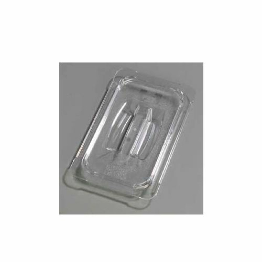 Containers & Organizers * | Carlisle 10290U07 Topnotch Universal Handled Lid 10-1/4" X 6-3/8", Clear Pkg Qty 6