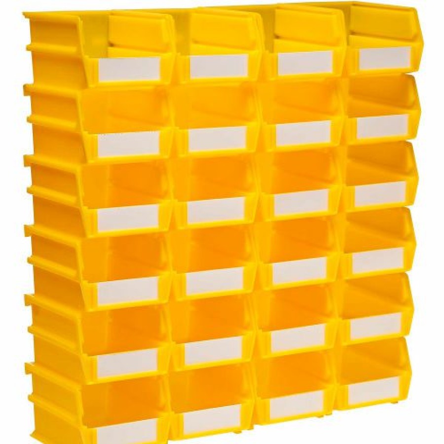 Containers & Organizers * | Triton Products Locbin, 3-210Y, 5-3/8"L X 4-1/8"W X 3"H, Yellow (24 Pc)