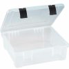 Containers & Organizers * | Plano Molding Plano Prolatch Stowaway Utility Box Open Compartment 17-1/4"L X 16"W X 5-1/4"H Clear Pkg Qty 3