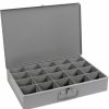 Containers & Organizers * | Durham Mfg. Durham Steel Scoop Compartment Box 111-95 20 Compartments 18 X 12 X 3 Pkg Qty 4