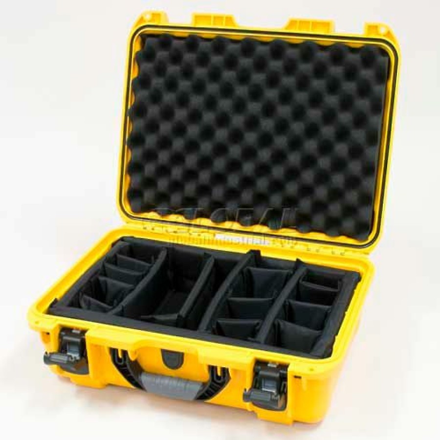 Containers & Organizers * | Nanuk 925 Case W/Padded Divider, 18-11/16"L X 14-13/16"W X 7"H, Yellow