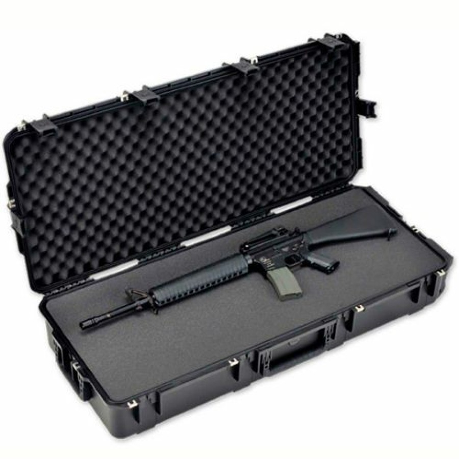 Containers & Organizers * | Skb Corporation Skb Iseries Mil-Spec Ar/Short Rifle Case 3I-4217-7T-L Tan 45-1/8"L X 19-7/16"W