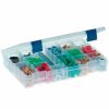 Containers & Organizers * | Plano Molding Plano Prolatch Stowaway 6-21 Adjustable Compartment Box,11"L X 7-1/4"W X 1-3/4"H, Clear Pkg Qty 2