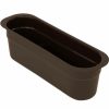 Containers & Organizers * | Quantum Storage Systems Quantum Nesting Cutlery Box, 14-3/16"L X 4-7/16"W X 4-1/8"H Cutlery Box, Polypropylene, Brown Pkg Qty 12