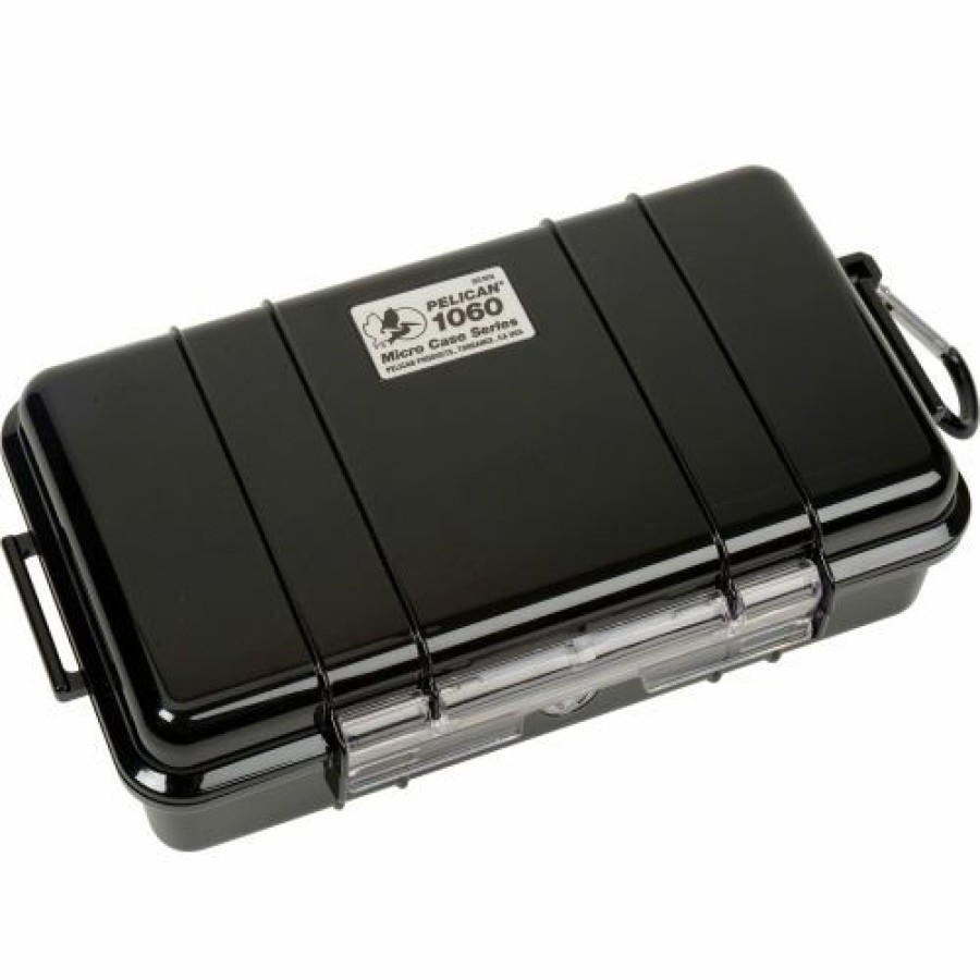 Containers & Organizers * | Pelican 1060 Watertight Micro Case With Liner 9-3/8" X 5-9/16" X 2-5/8", Black