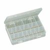 Containers & Organizers * | Eclipse 900-041 24 Adjustable Plastic Compartment Box W/Dividers 8"L X 5-1/4"W 1-1/2"H