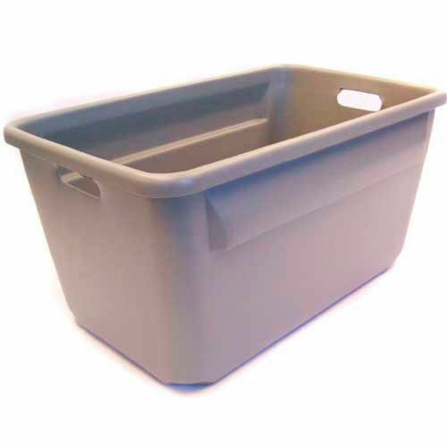 Containers & Organizers * | New England Plastics Tote-Alls Tote Container 24-1/8"L X 14-3/8"W X 12"H, Gray Pkg Qty 10