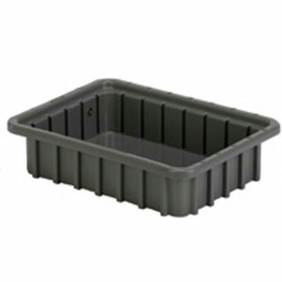 Containers & Organizers * | Lewisbins Divider Box Dc1025 10-13/16" X 8-5/16" X 2-1/2", Gray Pkg Qty 24