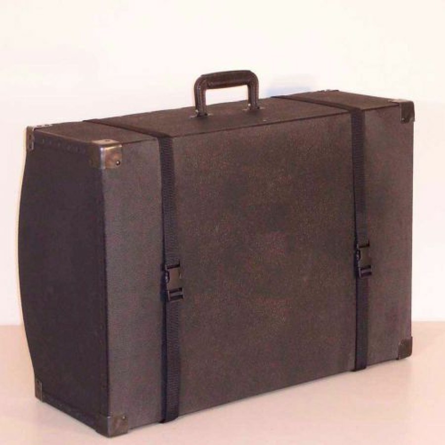 Containers & Organizers * | Case Design Telescoping Case 276 Carrying Case With Wheels 46"L X 22"W X 14"H, Black