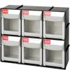 Containers & Organizers * | Shuter Flip Out Bin, 6 Compartments, 12"W X 4"D X 10"H