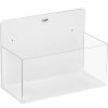 Containers & Organizers * | Trippnt White Pvc/Acrylic Extra Large Lab Box With Double Sided Tape, 13"W X 7"D X 9"H