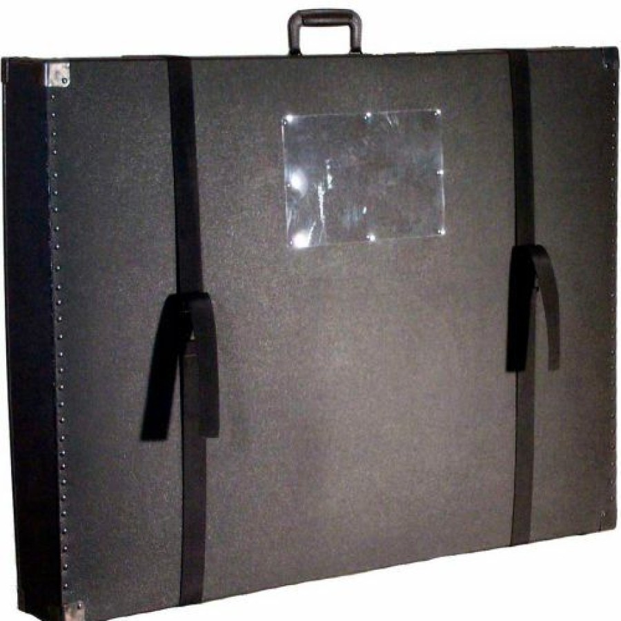 Containers & Organizers * | Case Design 275 Omni Telescoping Case Lined With 1/2" Foam-Trade Show Case-43"L X 33"W X 8"H, Black