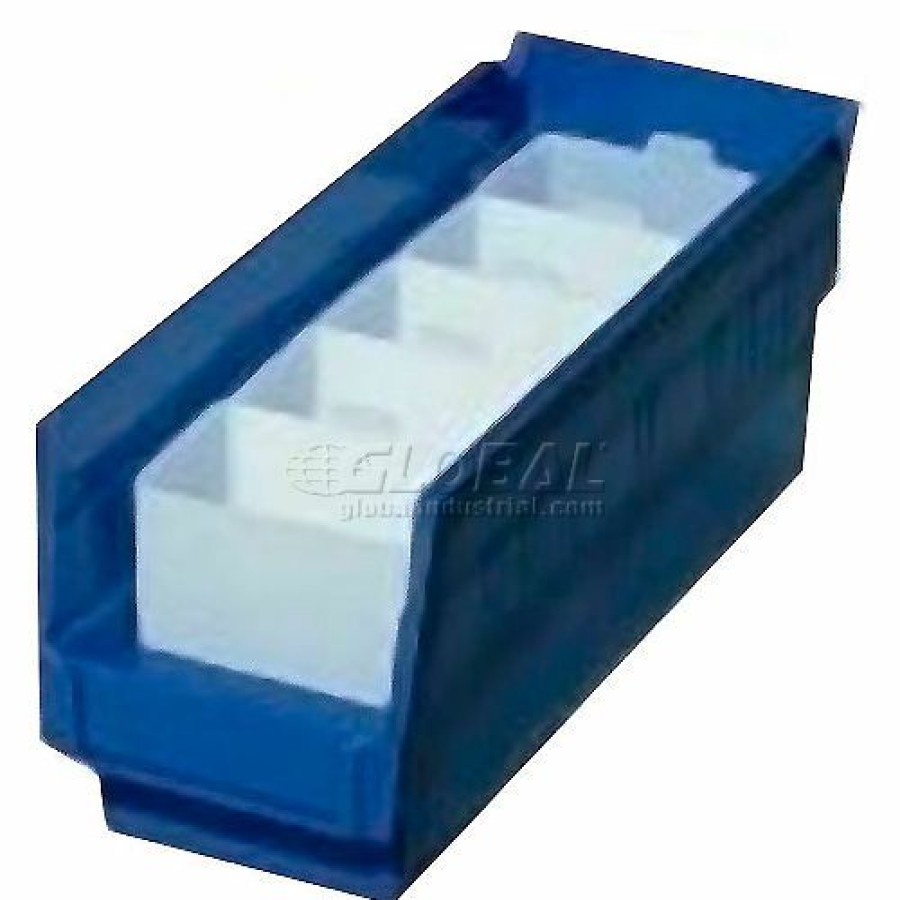 Containers & Organizers * | Akro-Mils Bin Cup 30101 For Shelf Bins 3-1/4" X 2" X 3", White Pkg Qty 48