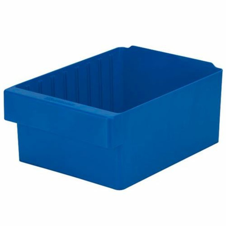 Containers & Organizers * | Akro-Mils Dividable Akrodrawer 31188 8-3/8W X 17-5/8"D X 4-5/8"H, Blue Pkg Qty 4