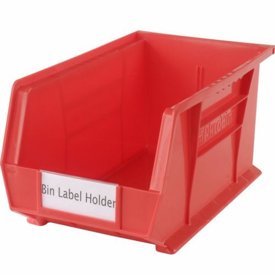 Containers & Organizers * | Aigner Tri-Dex Tr-1754 Slide-In Label Holder 1-3/4" X 4" For Stacking Bins, Price Per Pack Of 25