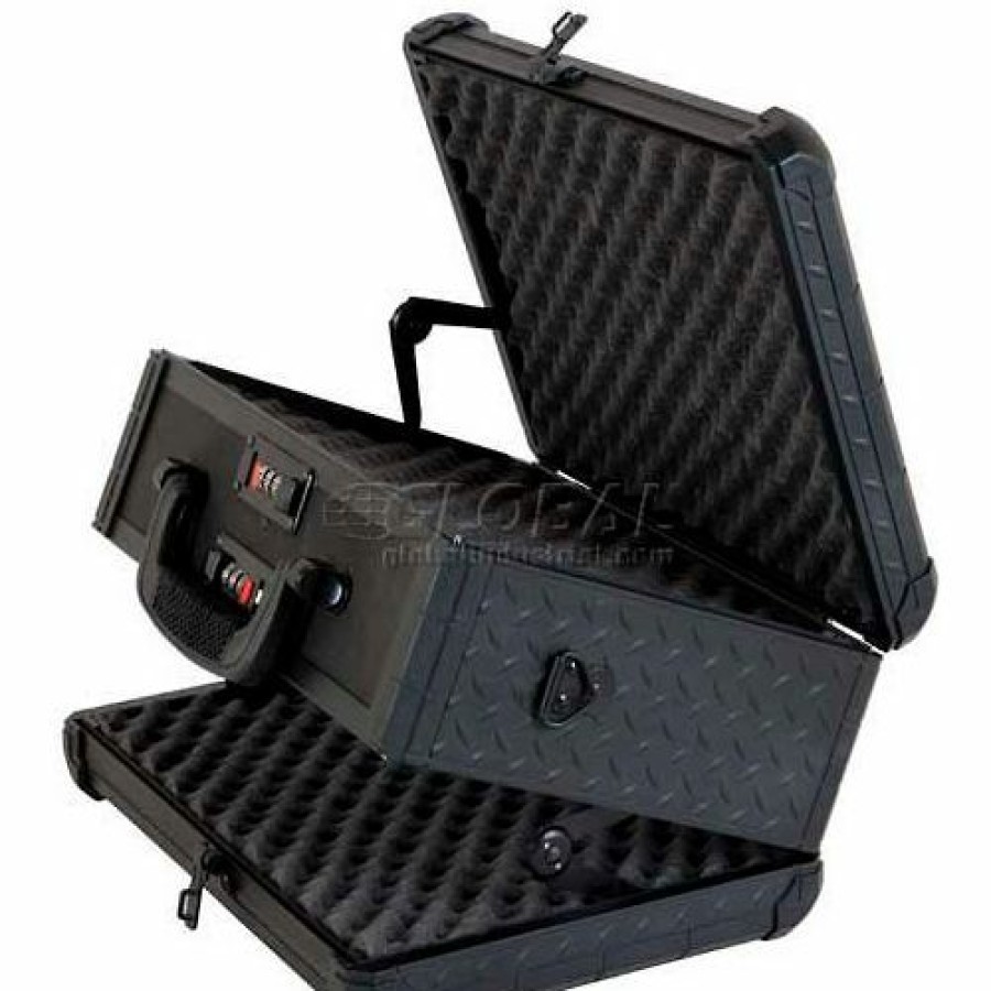 Containers & Organizers * | Tz Case, Pistol Case, 13"L X 9-1/2"W X 6-1/4"H, Black Dot