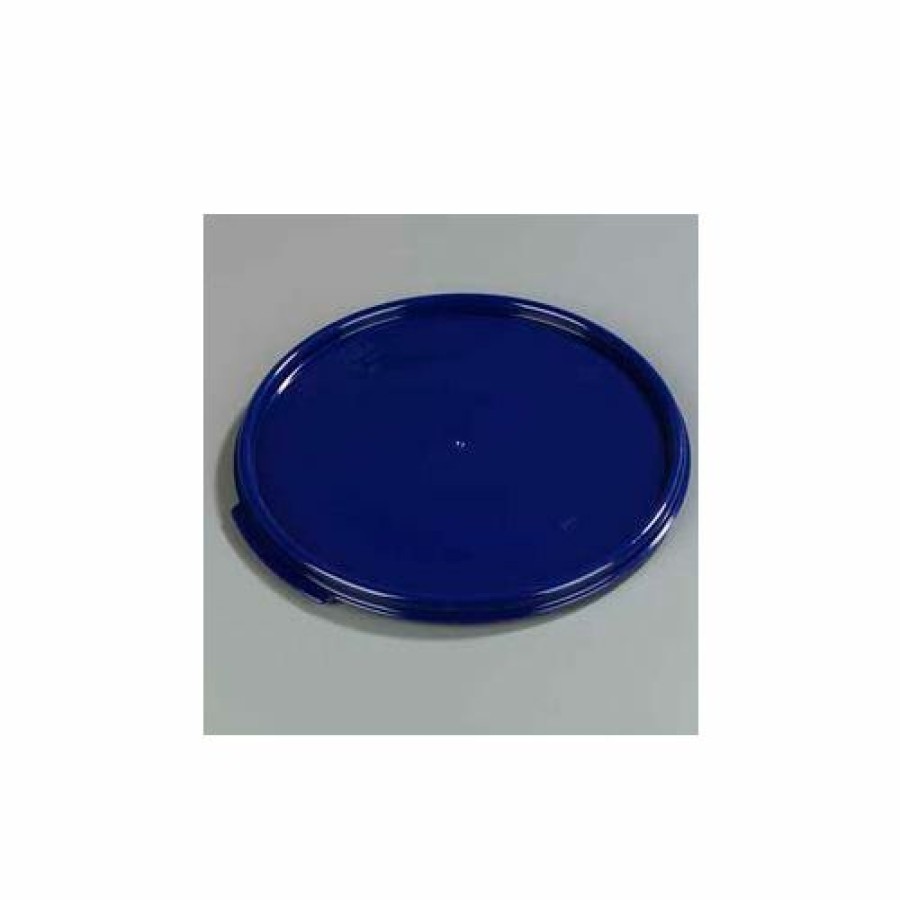 Containers & Organizers * | Carlisle 1077360 Storplus 12-18-22 Qt. Round Lid, Cobalt Blue Pkg Qty 6