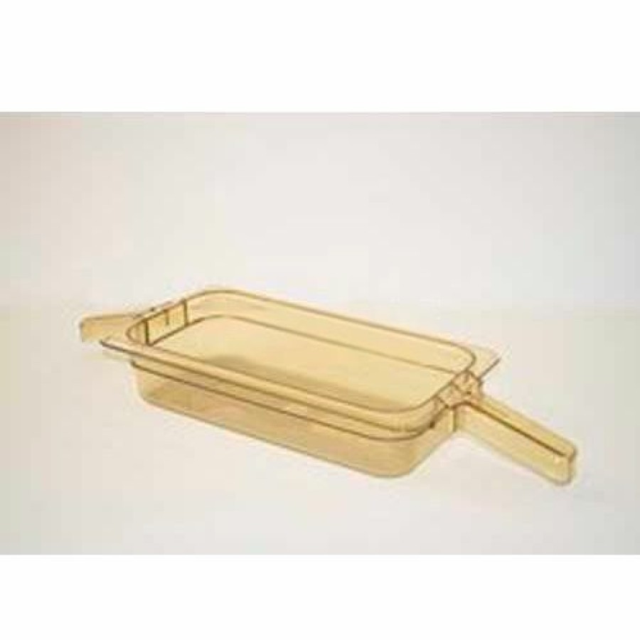 Containers & Organizers * | Carlisle 30860Hh13 Food Pan, 2 Handles, 2-1/2 Qt., Amber