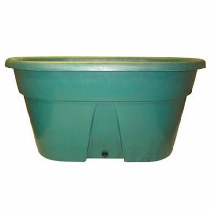 Containers & Organizers * | High Country Plastics Aqua Tank Aq-100 100 Gallons, 50"L X 33-1/4"W X 24-1/4"H, Aqua Green