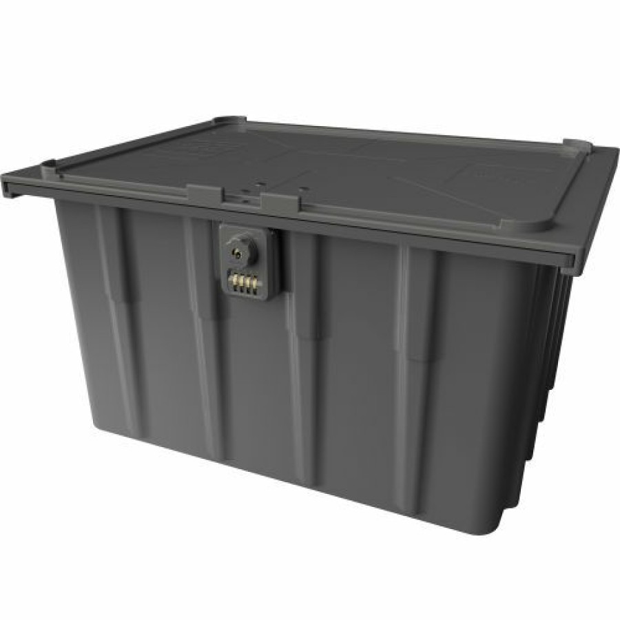 Containers & Organizers * | Cortech Usa 3825M Master Box Inmate Property Storage 1.5 Cu. Ft. 23"L X 17-1/2"W X 8-1/2"H Gray